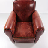 Sheepskin leather armchair from LA lounge atelier