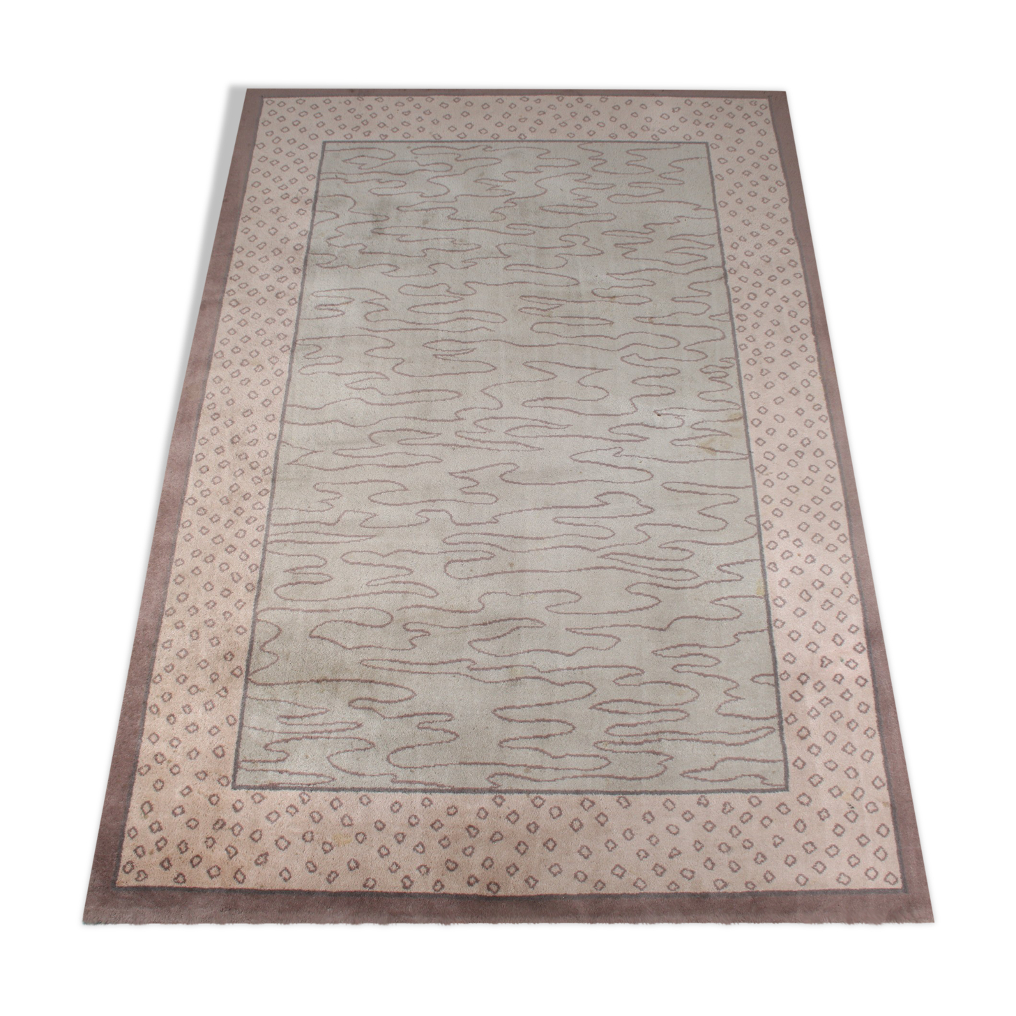 Tapis des années 1980 par Andrée Putman pour Gérard Toulemonde, France