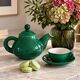 Teapot, 3 cups and sugar bowl KERALUC