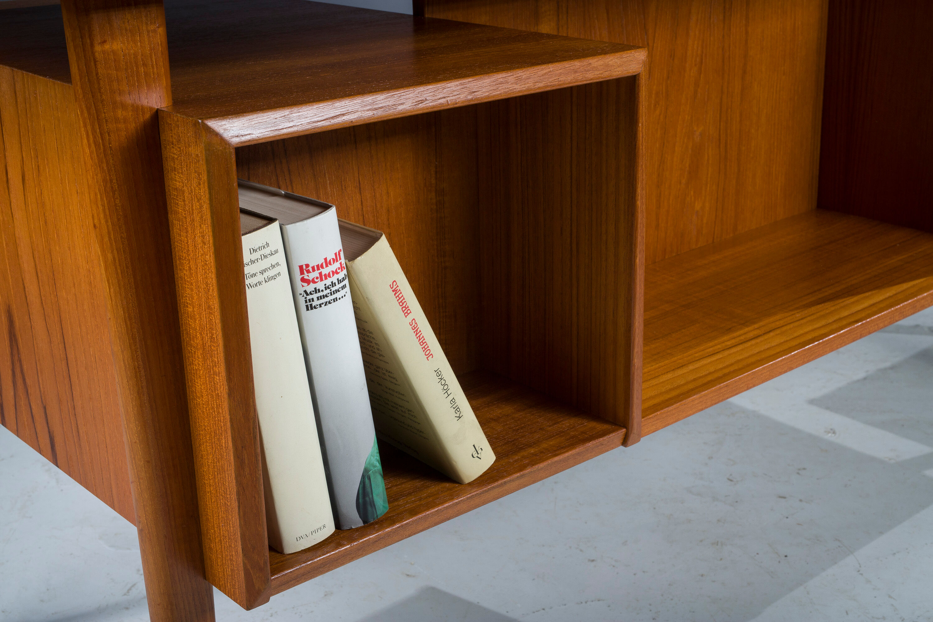 Danish Teak Desk by Peter Lovig Nielsen for Hedensted Mobelfabrik, 1961