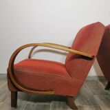 Armchairs by Jindřich Halabala