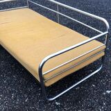 Chromed Bauhaus sofa or daybed, Czechoslovakia, 1930´s