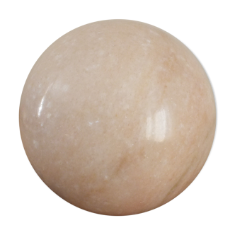 Boule ou sphère minérale décorative en marbre ou pierre n°9