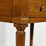 Small Living Room Table in Cherry and Walnut, Louis XVI Period – Late 18th Century