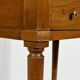 Small Living Room Table in Cherry and Walnut, Louis XVI Period – Late 18th Century