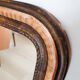 Antique mirror Louis Philippe, fireplace mirror, vintage French, 61 cm x 49 cm