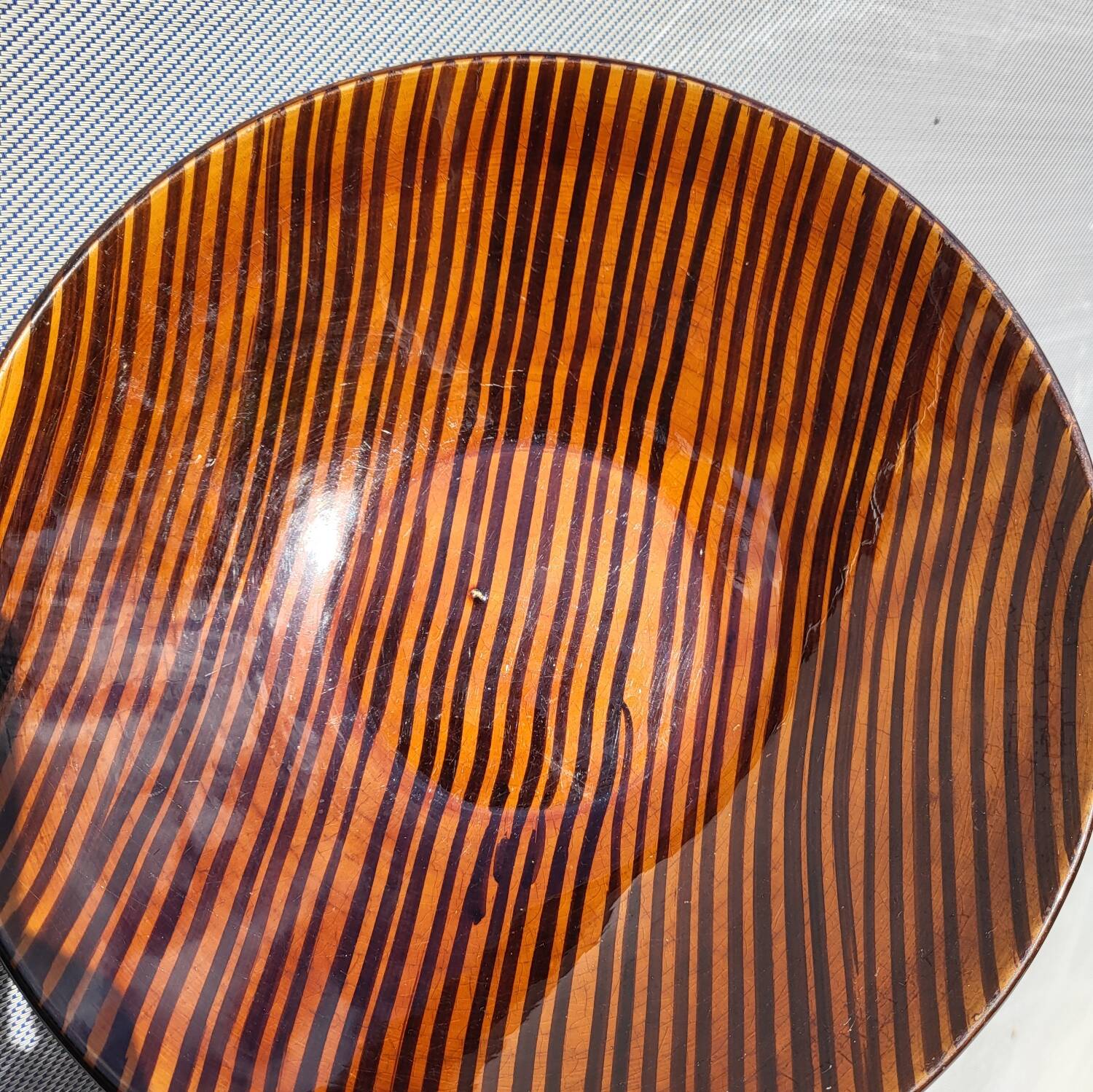 Saladier Domino Sarreguemines Art Déco