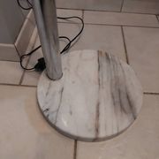 Lily of the valley floor lamp with 5 branches, vintage Italian design.