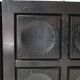 Black brutalist sideboard by Frans Defour, Belgium 1970's