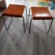 Duo vintage stools ikea kristian pallar design e. lilja lowenhielm