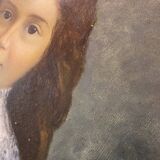 Louis prost (xixe) portait jeune fille