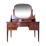Restored mahogany English dressing table