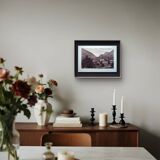 The Ossau Valley, Pyrénées-Atlantiques, photographic plate printed in 1937