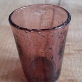 Biot glassware Ice bucket and cups 60s