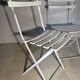 Salon de jardin pliant style bistrot – table et 3 chaises