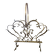 Italian bronze magazine rack