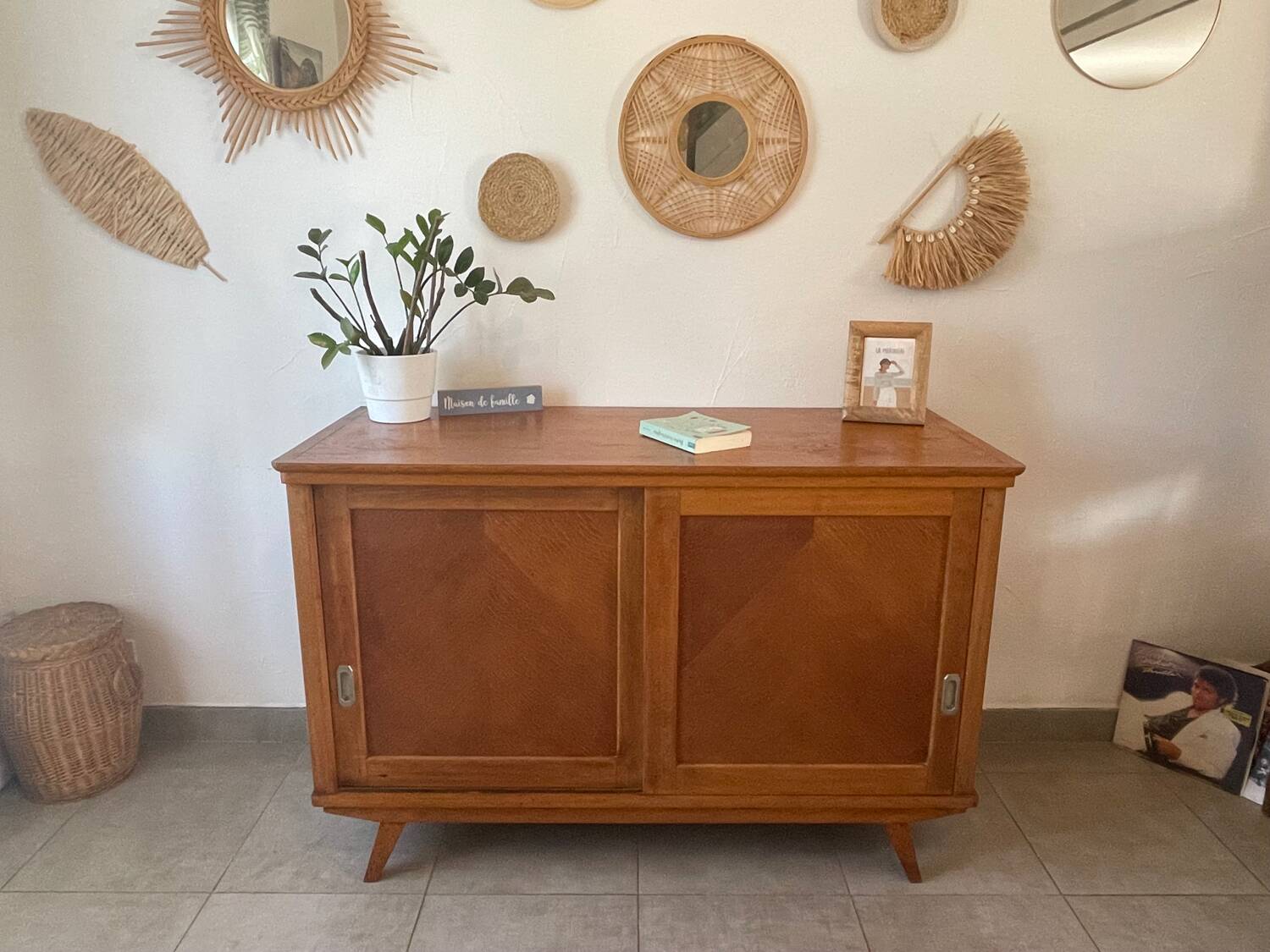 Magnificent vintage oak sideboard