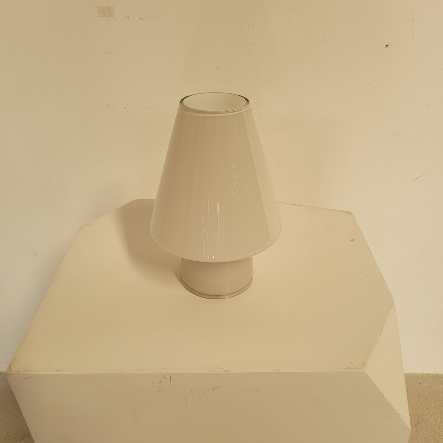 Alessandro Mendini Artemide Bibi glass table lamp