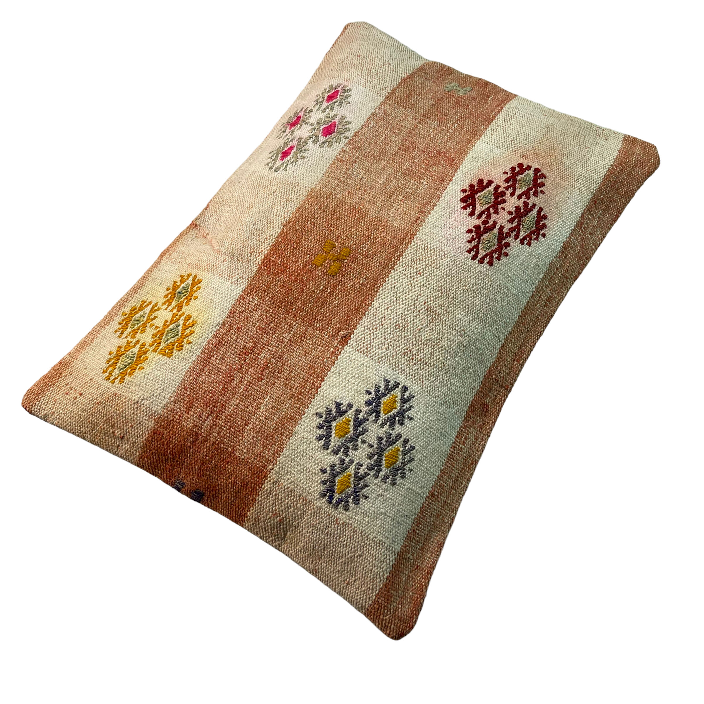 Housse de coussin kilim turc vintage, 30 x 50 cm