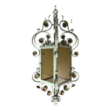 Wrought iron lantern