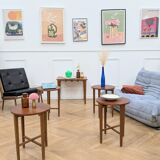 Nesting coffee tables by Poul Hundevad
