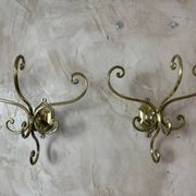 Paire de patères en Laiton