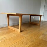 Table basse en chêne de Borge Mogensen - Danemark années 70