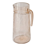 "Rosaline" twisted glass carafe - Luminarc Vintage