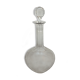 Carafe française en verre ciselé