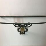 Wrought iron wall console