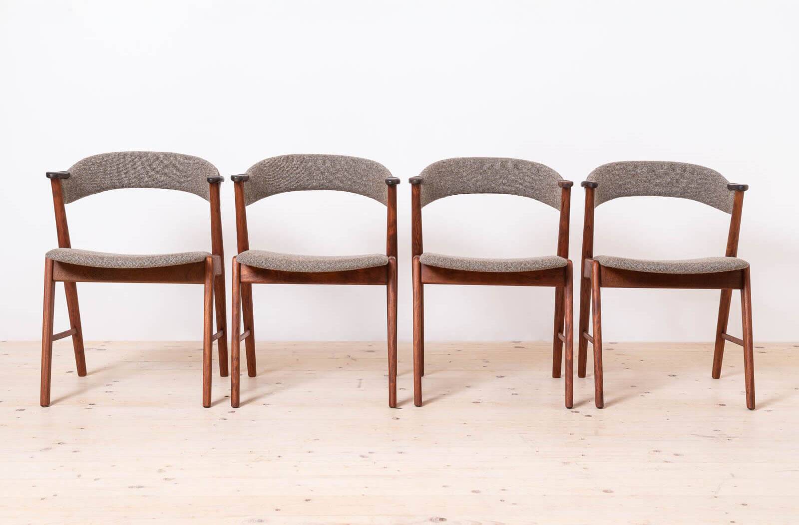 Set of 8 Dining Chairs, 1960s, Korup Stolefabrik