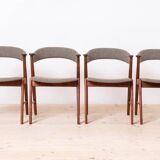 Set of 8 Dining Chairs, 1960s, Korup Stolefabrik
