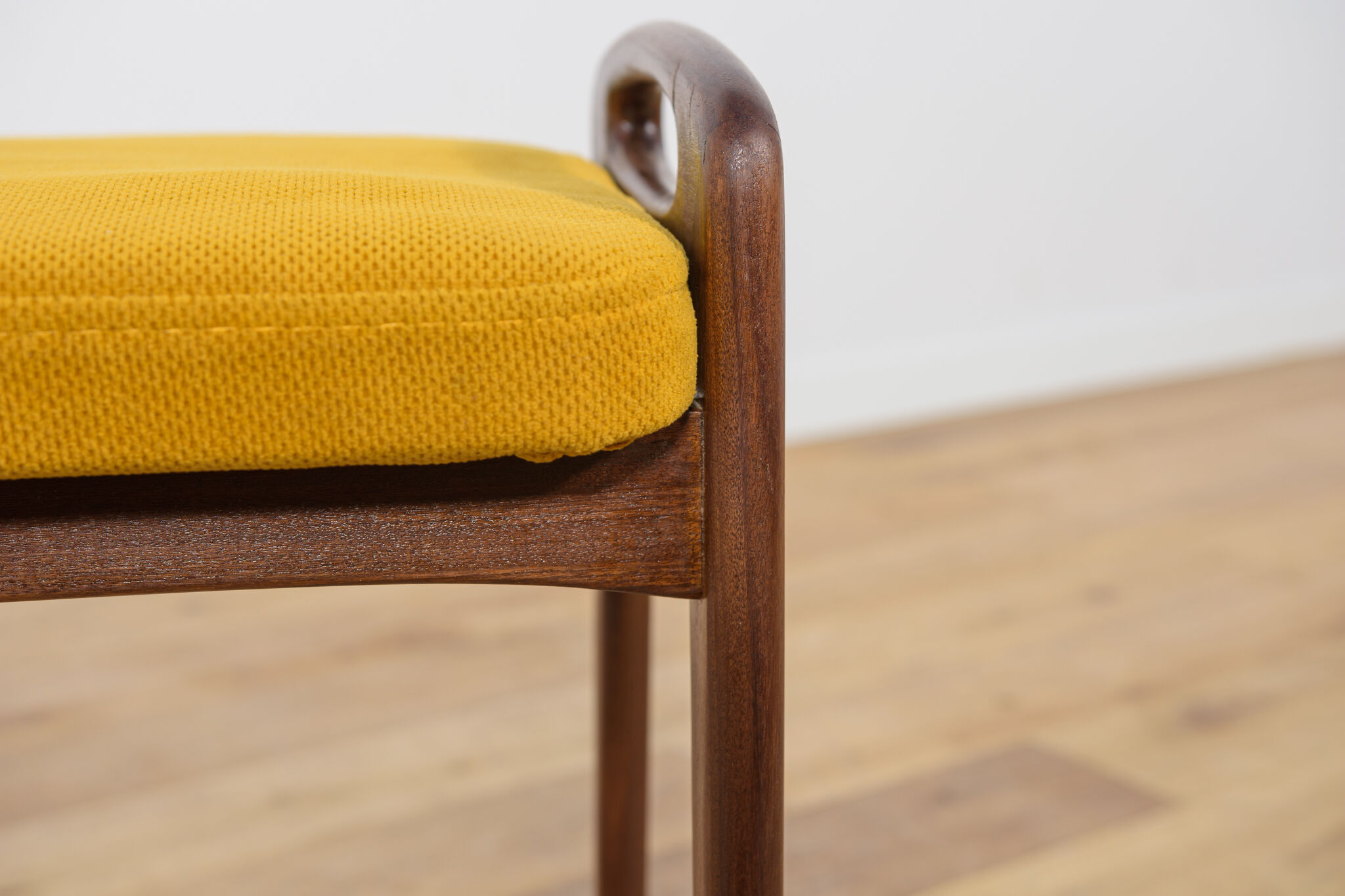 Mid-Century Modern Teak Stool, Denmark, 1960s