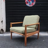 Oak armchair from the 1960