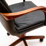 Vintage leather office chair