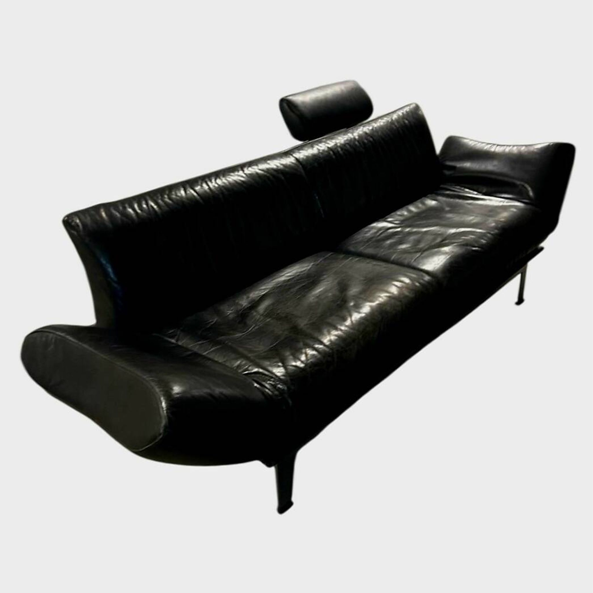 Canapé Iconique de Sede DS-140 (Noir)– Circa 1980