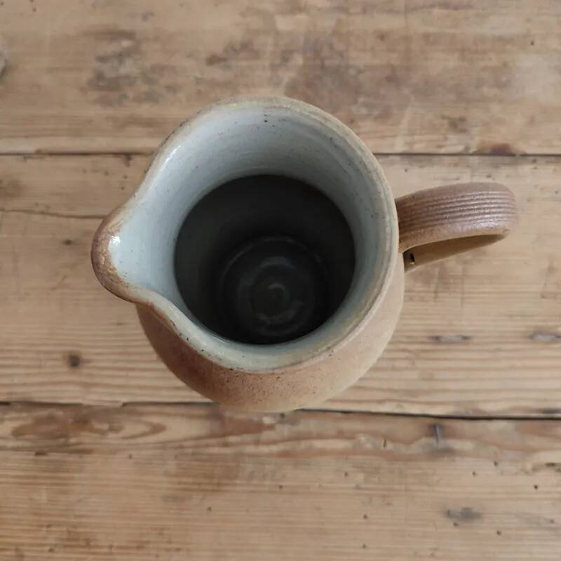 Vintage raw stoneware jug