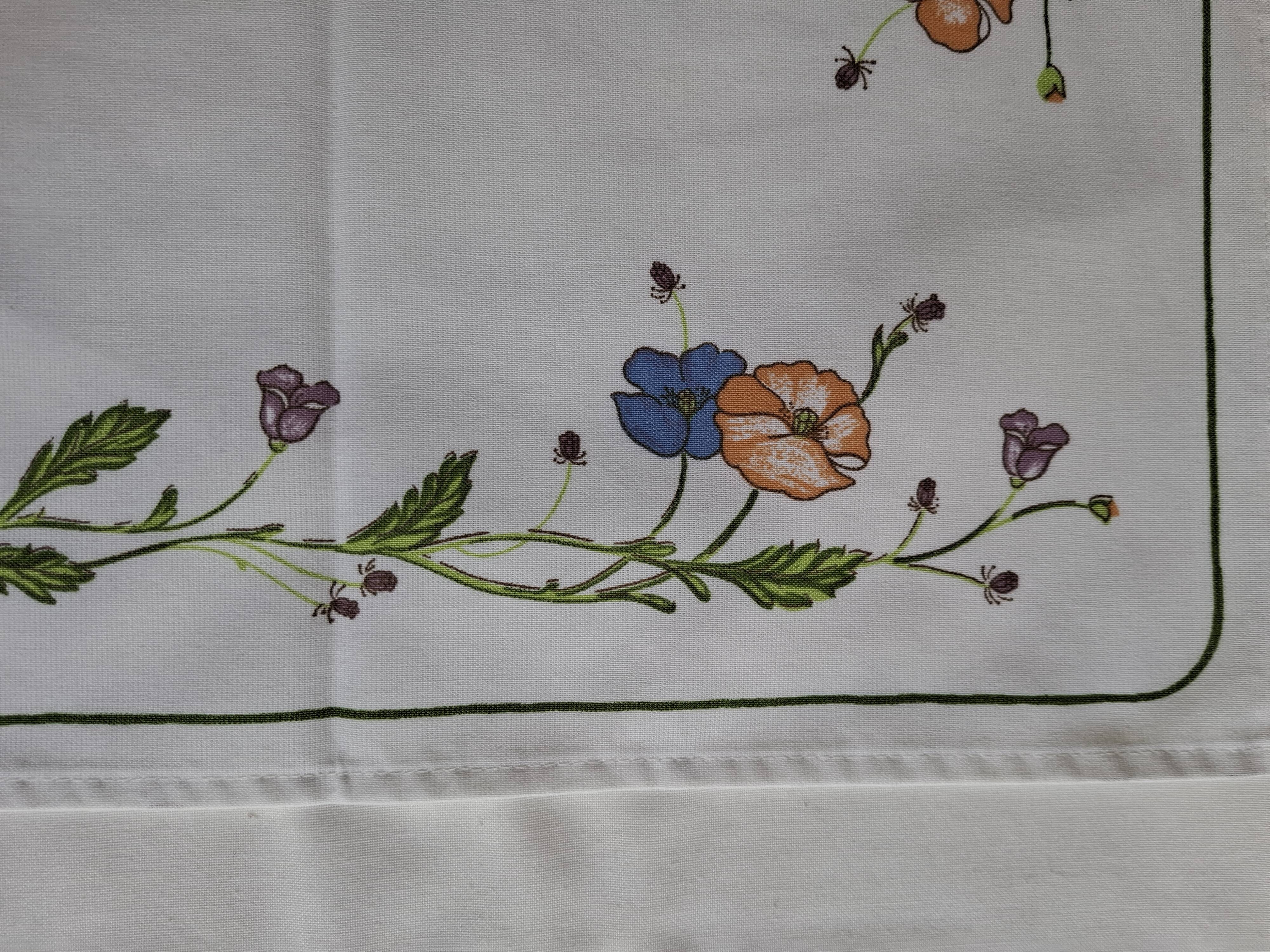 Rectangular tablecloth + 12 napkins Alapola pattern Villeroy and Boch