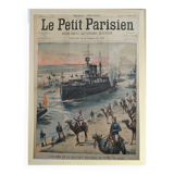 The Baltic squadron crosses the Suez Canal in 1904