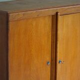 Mid-century buffet/enfilade in teak and oak, Danish cabinetmaker, 1960s