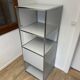 USM Haller shelf in light grey