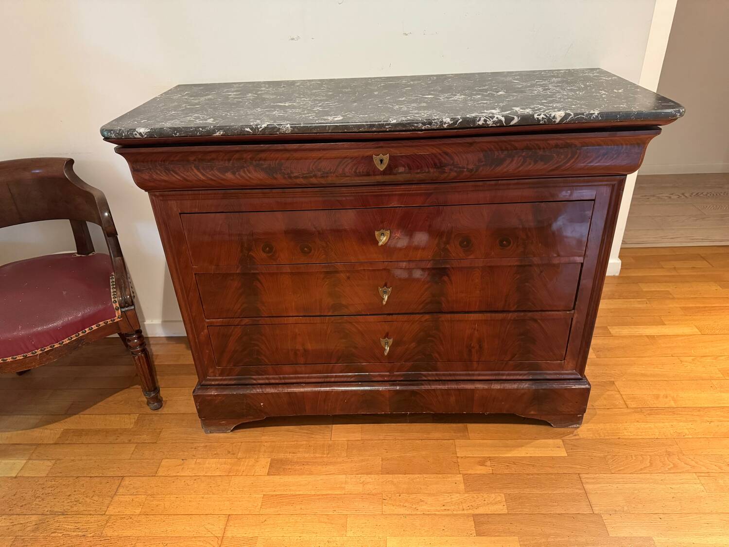 Commode Acajou Louis Philippe