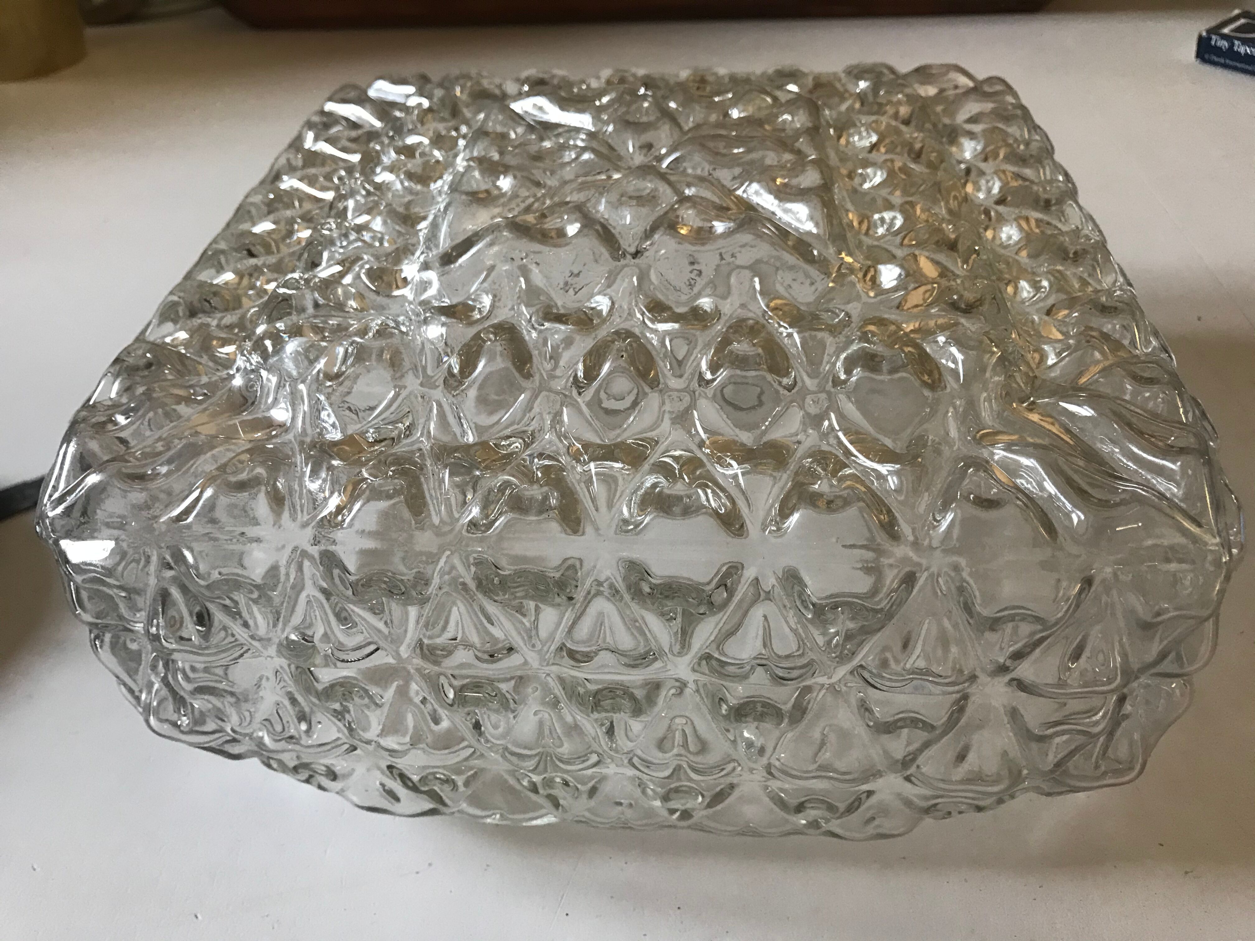 Vintage 23X23 ceiling light