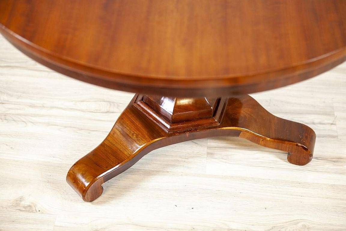 Vintage Mahogany Center Table, 1950s