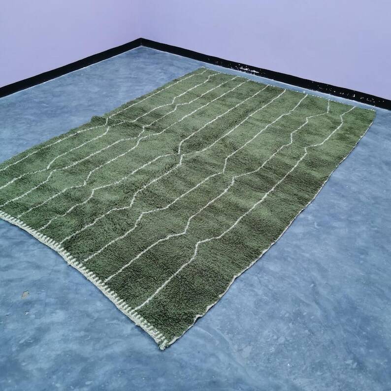 Moroccan handmade wool rug 200cmx350cm