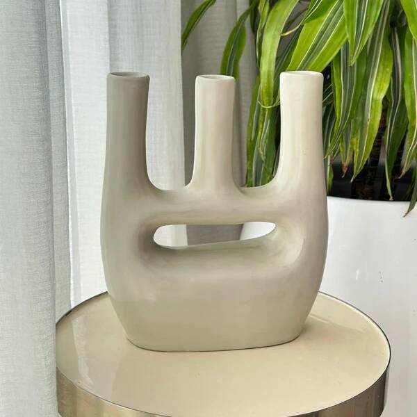 Large artisanal Afous vase