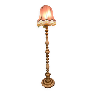 Vintage lampadaire bois