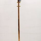 Relco Milano Modernist Italian Murano Glass and Brass Floor Lamp, 1980s