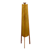 Sisal and Teak Floor Lamp by Temde