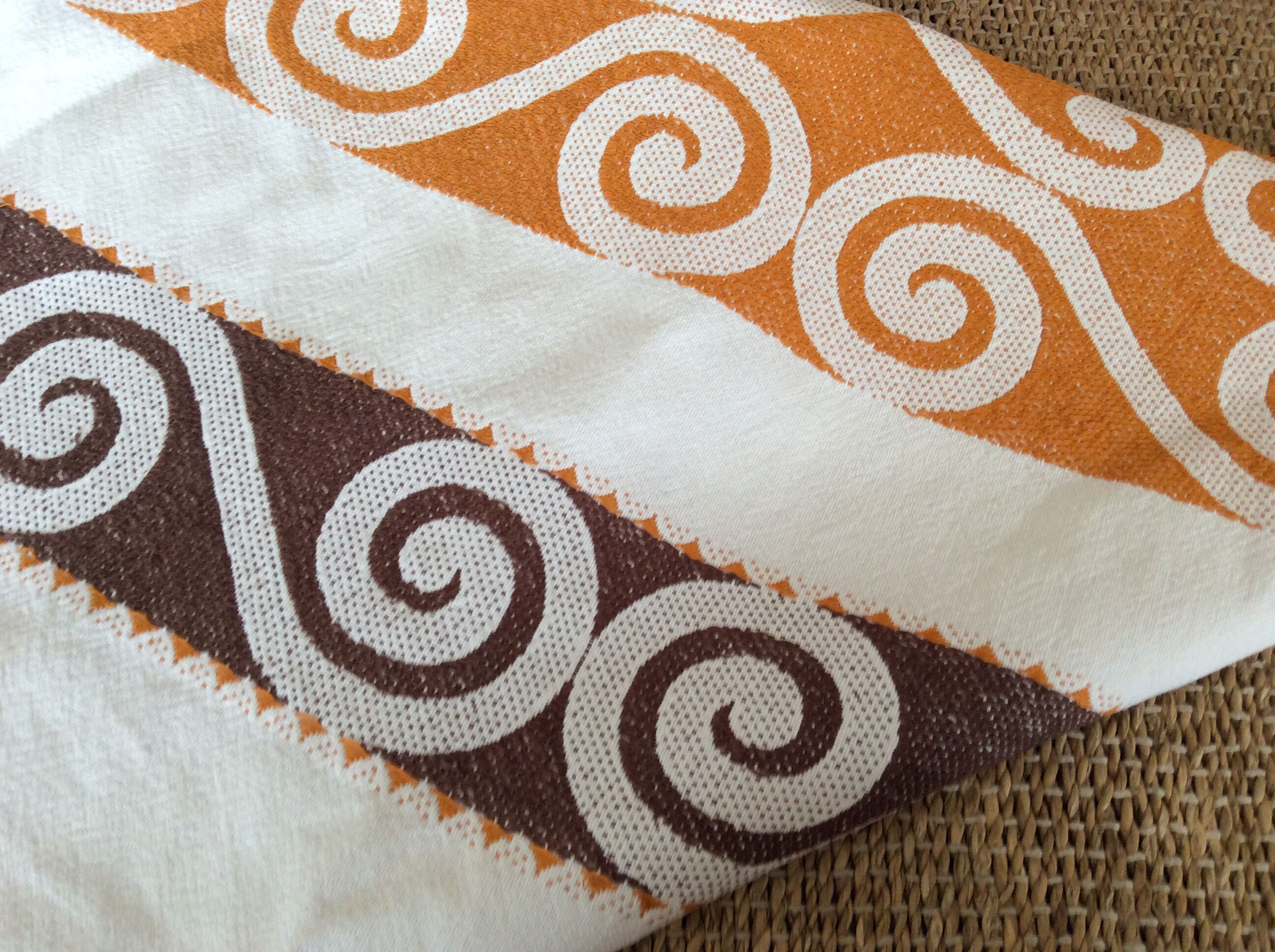 Vintage round tablecloth